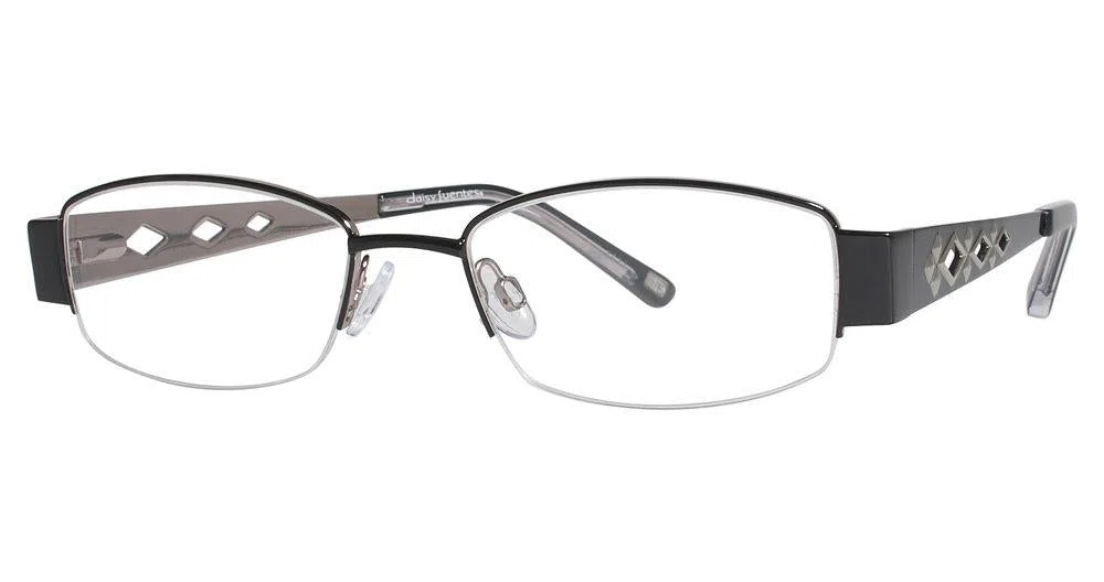 Daisy Fuentes DFValeria Eyeglasses - Black - view 2